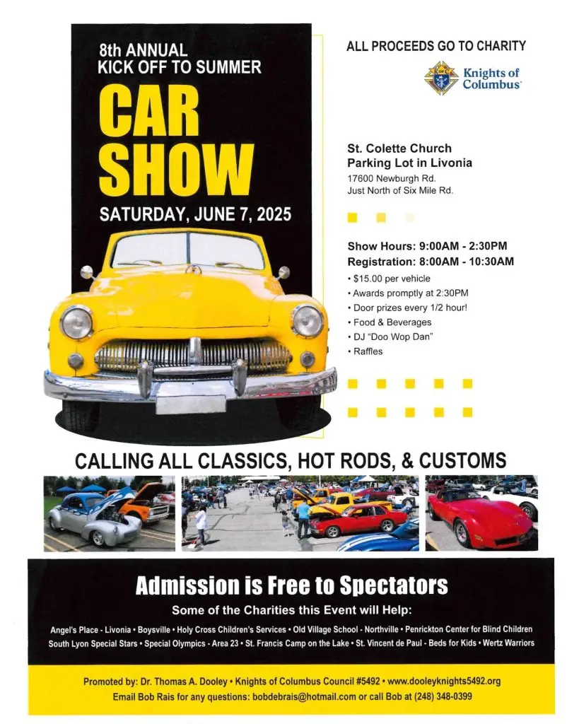St. Colette Church Auto Show